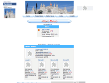 Tablet Screenshot of milanometeo.it